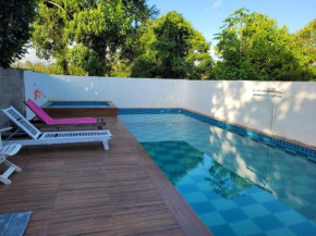 Casa com piscina aquecida